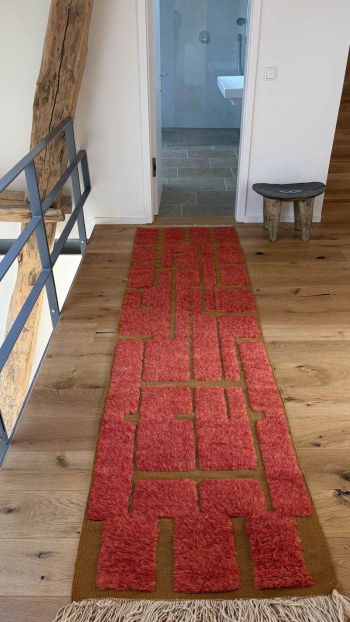 Taznakht red brown runner - Image 3