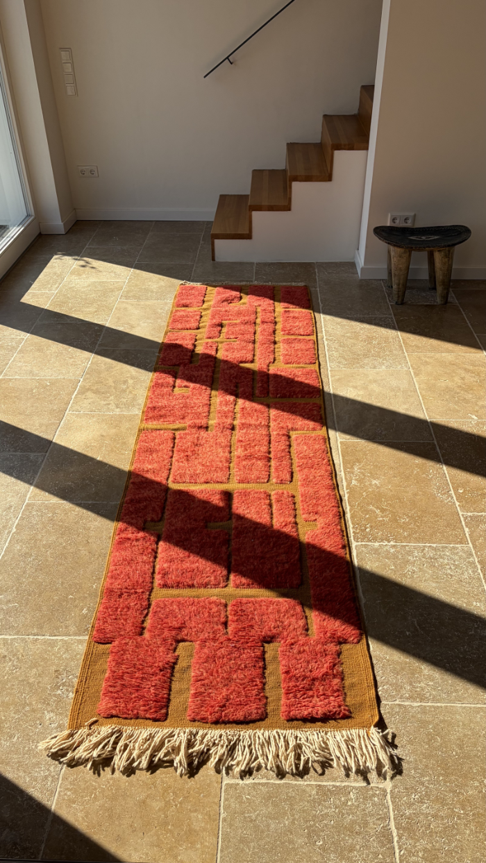 Taznakht red brown runner